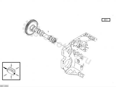 04501469 Распредвал Вид 1