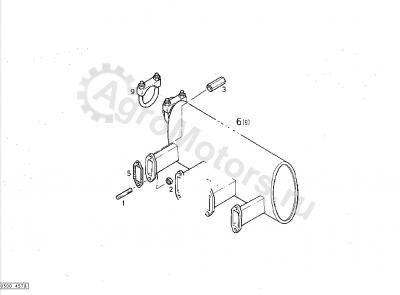 02160568 Глушитель Вид 1 02160568 Глушитель Вид 1