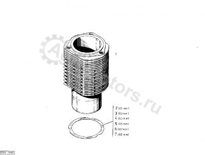 04186536 Гильза Вид 1 04186536 Гильза Вид 1