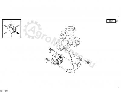 04296790 Топливный насос (ТННД)  Вид 2