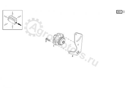 04503571 Насос топливный Вид 2 04503571 Насос топливный Вид 2