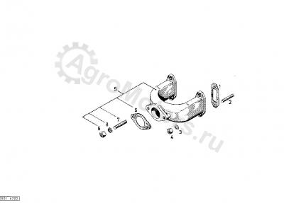 04233529 Прокладка выпуска Вид 2