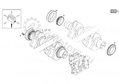04908850AG Коленвал Deutz Original STD Used Вид 2