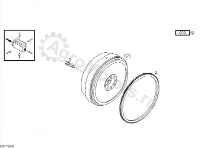 04272450 Венец маховика Вид 1