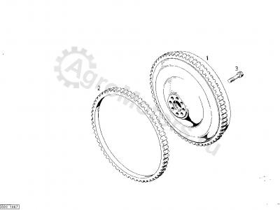 02247911 Венец маховика Вид 1