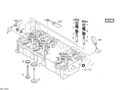 04208095 Клапан впускной Вид 1 04208095 Клапан впускной Вид 1