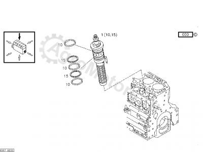 02112860 Насос топливный Вид 2