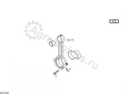 12160519 Шатун Вид 1