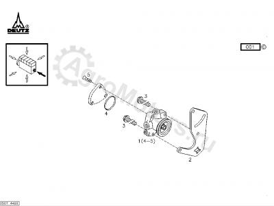 04503573 Насос топливный Вид 2