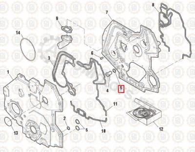 1820907C2 Кольцо уплотнительное Вид 1