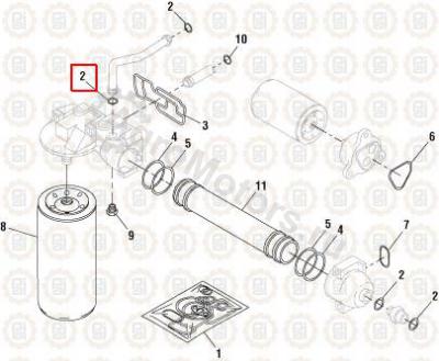 1821098C2 Кольцо уплотнительное Вид 2
