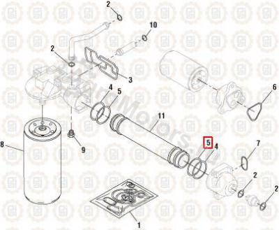 NAV1804414C1 Кольцо уплотнительное теплообменника Вид 2