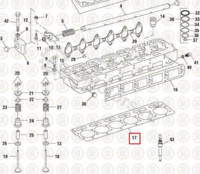 NAV1830189C2 Прокладка ГБЦ Вид 2