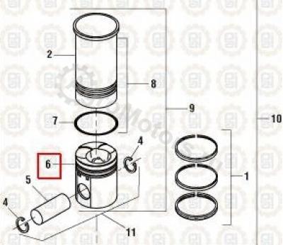 1830532C3 Поршень Вид 2