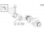 02931753 Вкладыш шатунный