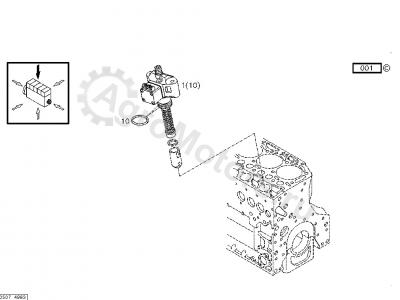 02112707 Насос топливный (ТНВД) Вид 1