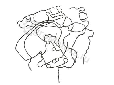 1824984C92 Набор прокладок передней крышки Вид 1 1824984C92 Набор прокладок передней крышки Вид 1