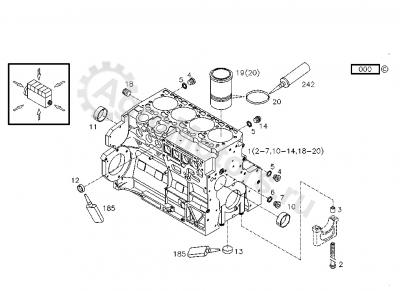04257082 Втулка распредвала Вид 1