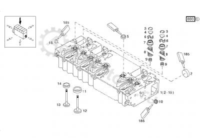 04284377 Седло выпускного клапана Вид 2