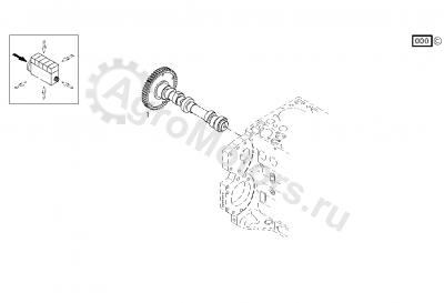 04502750 Распредвал Вид 2