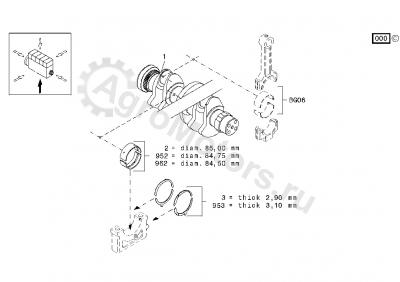 04299259 Коленвал Вид 2