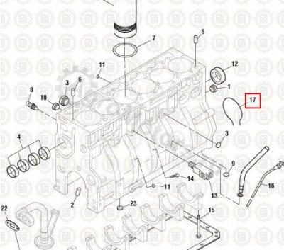 1841974C1 Прокладка Вид 1 1841974C1 Прокладка Вид 1