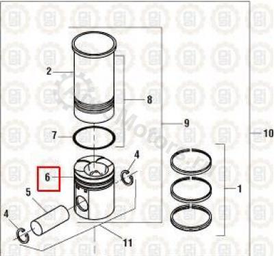 NAV1833092C1 Поршень Вид 1