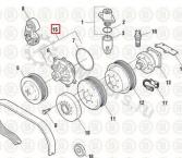 NAV1831676C92 Насос водяной