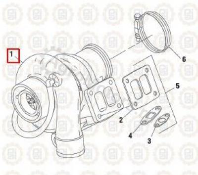 NAV1842337C95 Турбина Вид 1 NAV1842337C95 Турбина Вид 1
