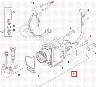 NAV1890353C91 Насос высокого давления Вид 1