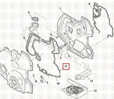 NAV1820920C1 Прокладка Вид 1 NAV1820920C1 Прокладка Вид 1