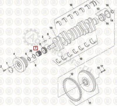NAV675364C1 Втулка масляного насоса Вид 1