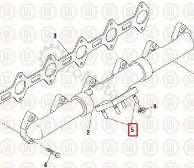 NAV1821642C3 Шпилька Вид 1 NAV1821642C3 Шпилька Вид 1