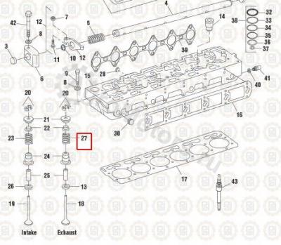 NAV1825540C1 Пружина выпускного клапана Вид 1