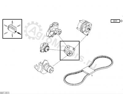 01180350 Ремень Вид 1 01180350 Ремень Вид 1