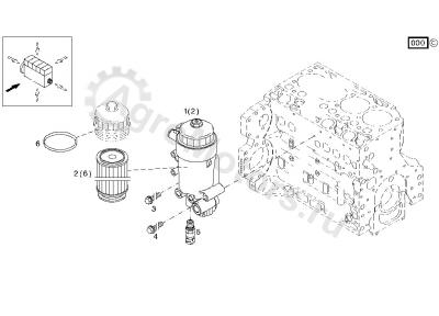 02931816 Топливный фильтр тонкой очистки Вид 1