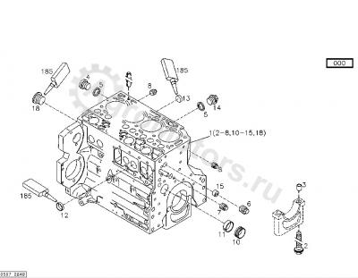 04250086 Втулка распредвала Вид 1 04250086 Втулка распредвала Вид 1