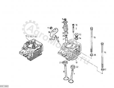04153512AG Болт ГБЦ DEUTZ AG ORIGINAL Вид 2