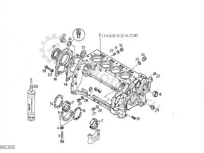 04232267 Сальник коленвала Вид 1