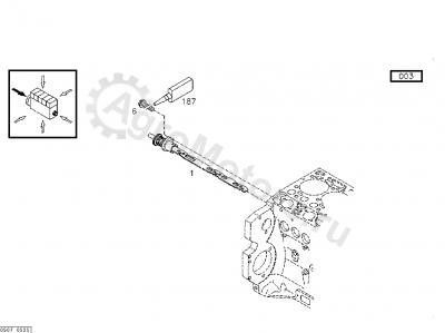 02112512 Рейка топливная Вид 2