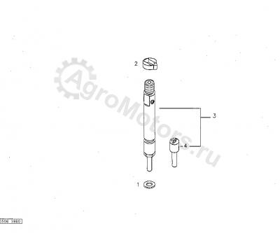 04230460 Форсунка Вид 2