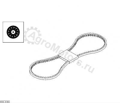 01179566 Ремень Вид 1 01179566 Ремень Вид 1