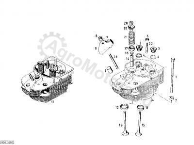 04235374 Направляющая клапана Вид 2