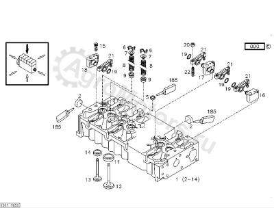 04254935 Клапан выпускной Вид 1