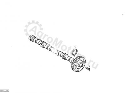 04231439 Распредвал Вид 2