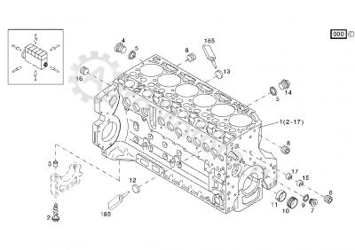 04506847 Блок двигателя Вид 2