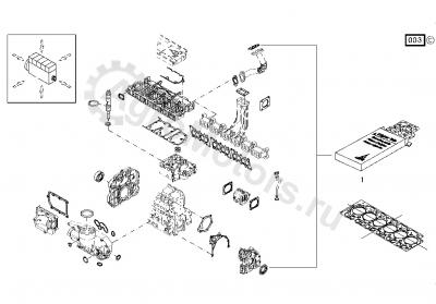 02937590 НАБОР ПРОКЛАДОК Вид 1