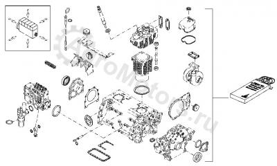 02931512 Набор прокладок Вид 1