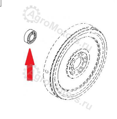 01136432 ПОДШИПНИК Вид 1