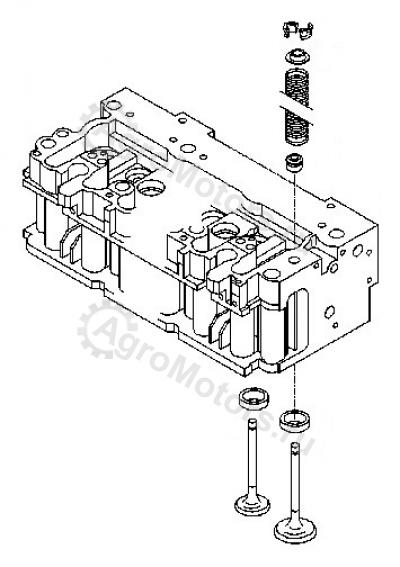 04272222 Головка блока цилиндров Вид 1